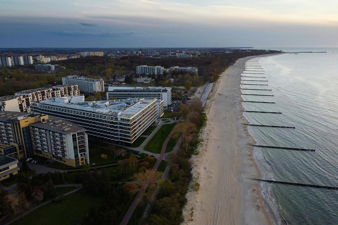 Prywatny Apartament Z Widokiem Na Morze Seaside Park Hotel Kołobrzeg Exterior foto